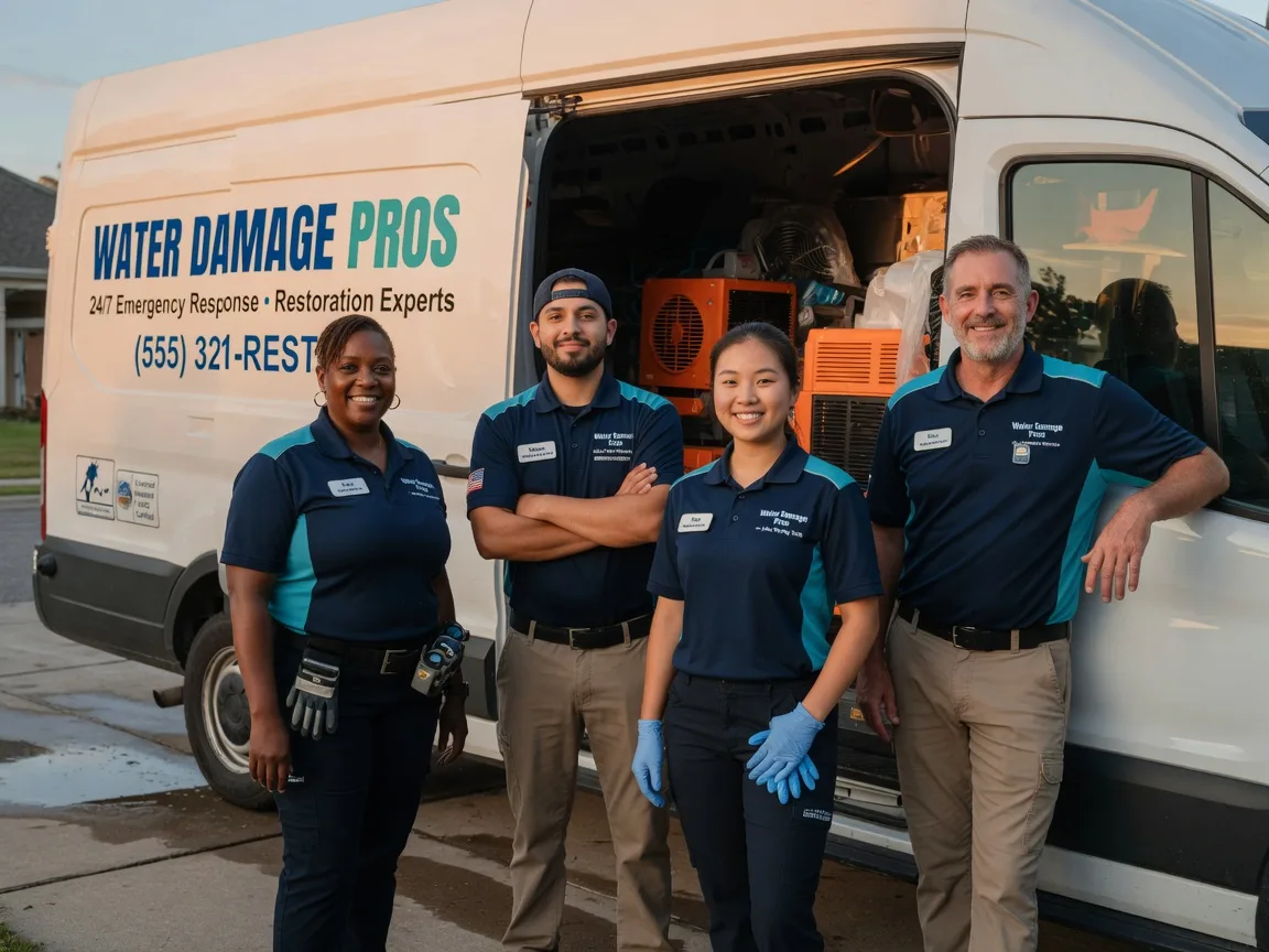 Water Damage Restoration company in Pittsburg, TX